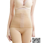 Fashiol Women's High Waisted Body Shaper Boyshorts | Tummy Control High Waist Slimming and Smoothing | Eye Hook & Wired Tummy Tucker Shapewear