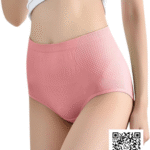 Fashiol Women's High Waisted Full Coverage Tummy Control Hipster Panty | Cotton Boyshort Briefs Panties | Underwear (Size S - XL, Pink & Grey) | Pack of 2