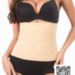 Fashiol Thin Elastic Wrapped Lumbar Support Belt | Slimming Shapewear | Maternity Belly Bands | Waist Cinchers | Reflective Abdomen Belly Wrap for Women