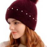 Women's Autumn and Winter Fashion Warm Cap Stylish Woolen Winter Hat Soft Breathable Fabric Cold Weather
