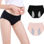Fashiol Women's Cotton High Waist Panties | Soft Breathable Hipster Underwear | Full Coverage Stretch Briefs
