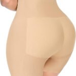 Fashiol Women's Seamless Long Padded Panty Hip Pads Enhancer Shapewear Shorts Briefs Tummy Control Panties Shaper Fake Pad - S Till 2XL