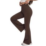 Women High-Waisted Flared Bootcut Bell Bottom Slim Fit Legging Pant for Yoga Gym Workout Outdoor | Abdominal Control Pants