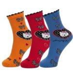 ELEG & STILANCE Kids Cotton Ankle Socks, Cute Cartoon Printed, Soft & Stretchable, Breathable School Outdoor Play Socks for Summer Boys & Girls