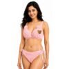 Fashiol Women Winter Soft Fluffy Teddy Bear Lingerie Set - pink