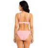 Fashiol Women Winter Soft Fluffy Teddy Bear Lingerie Set - pink